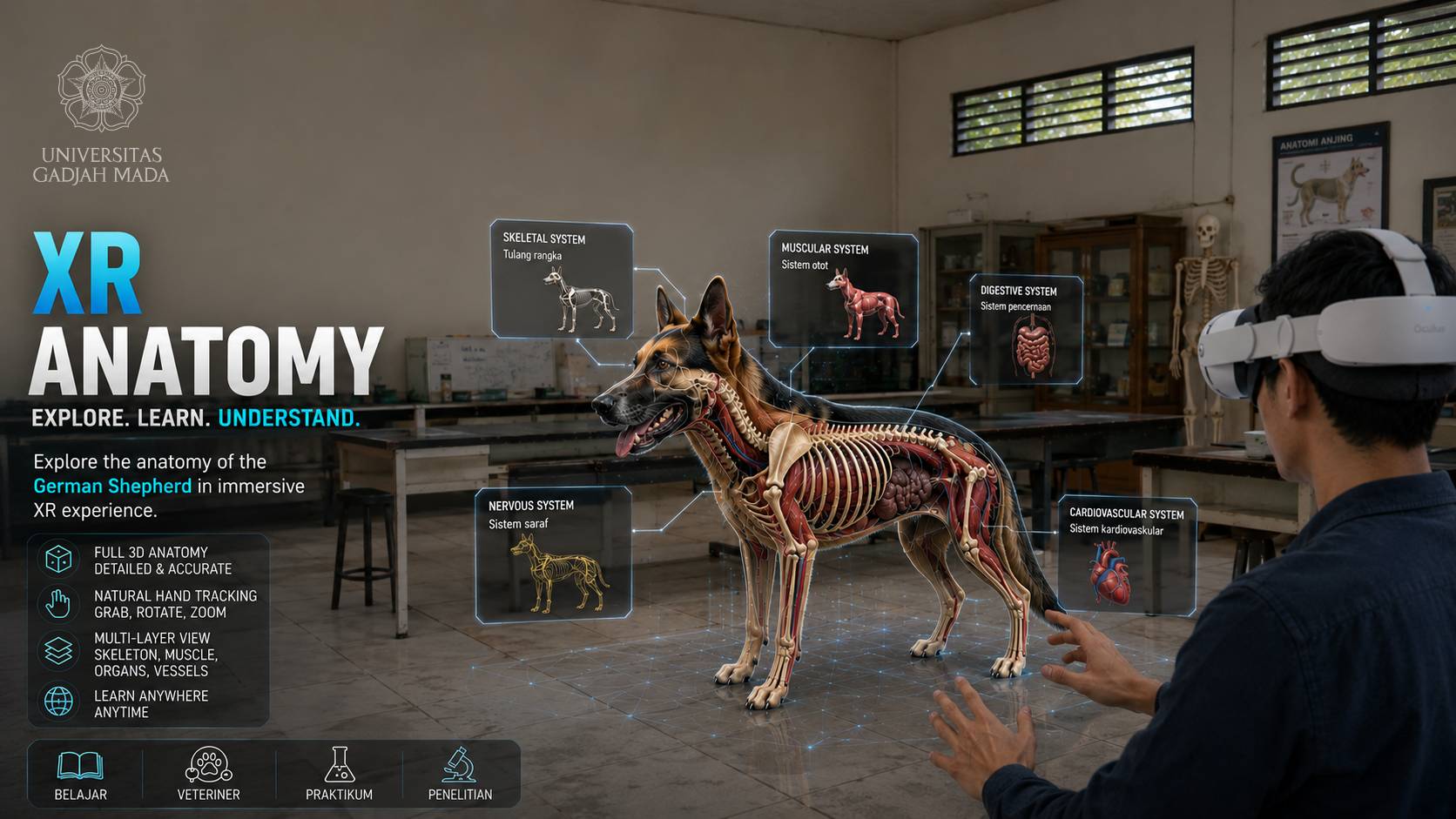 UGM XR Anatomy Immersive Learning